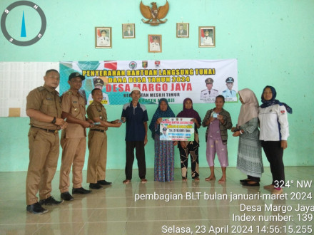 Pembagian BLT-DD Triwulan 1 Tahun 2024